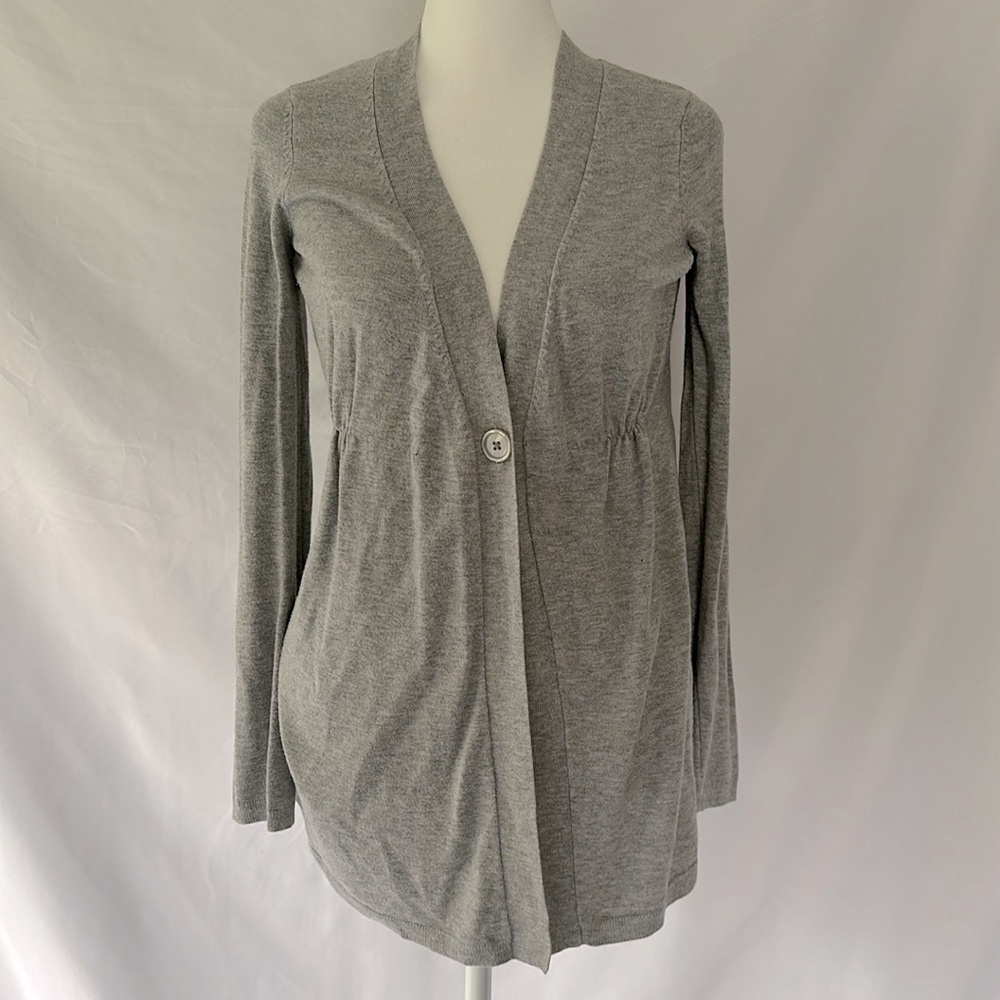 The Limited Women’s Cardigan Button Gray Size Small